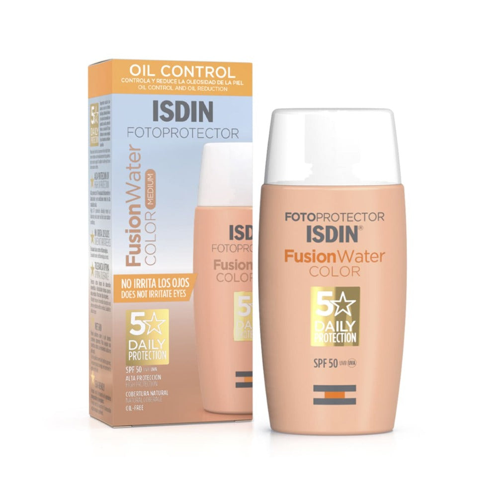 Isdin Isdin Fotoprotector Fusion Water FPS50+ Color Medio 50ml. – vista 1