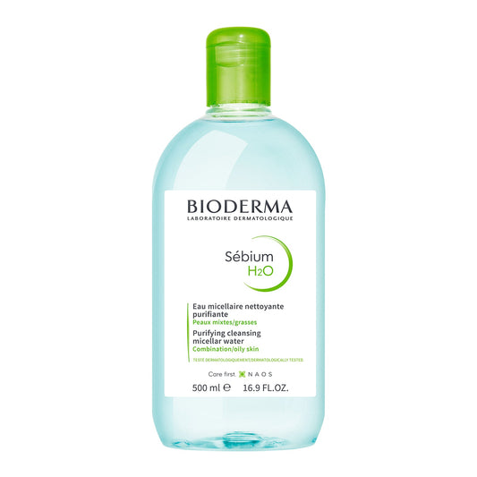 Bioderma Bioderma Sébium H2O agua micelar desmaquillante para piel mixta a grasa 500 ml – vista 1